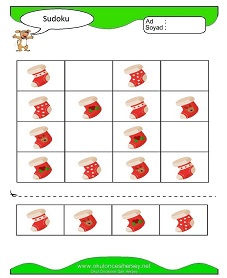 Sudoku Çocuk Bulmacaları